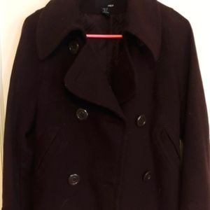 Women's H&M Brown Peacoat.